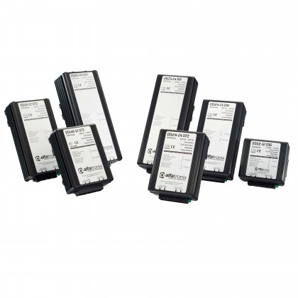 12VDC–12VDC, 24VDC–24VDC, 48VDC–12VDC Voltage Converters
