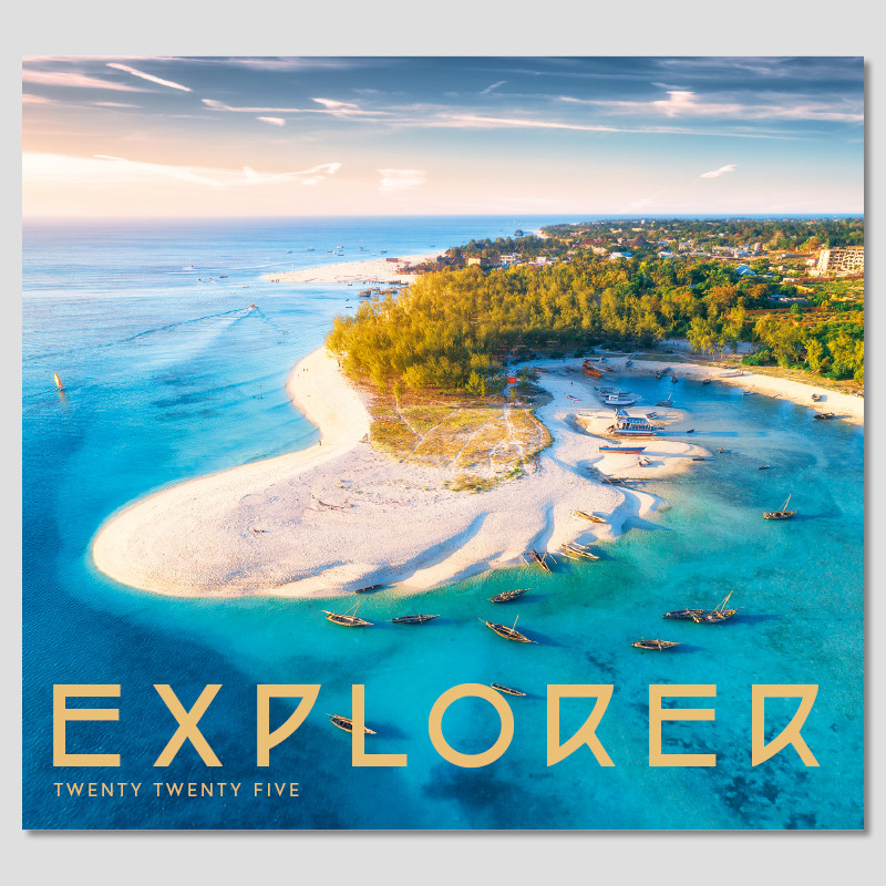 Explorer Business Wall Calendar - Made in Britain