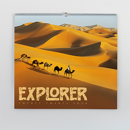 Explorer Business Wall Calendar