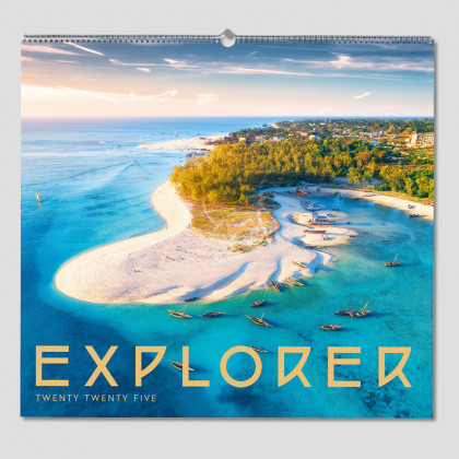 Explorer Business Wall Calendar