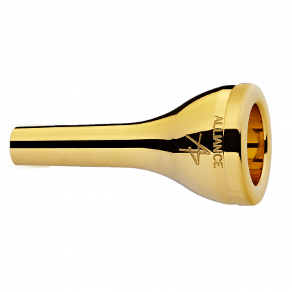 David Childs DC3 gold-plated euphonium mouthpiece