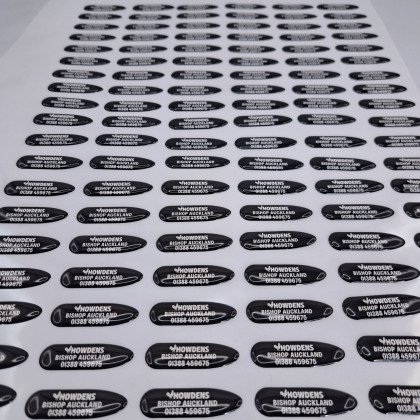Resin Domed Labels