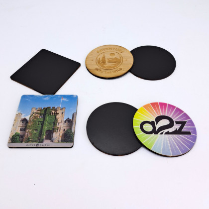 Wooden Magnetic Coasters