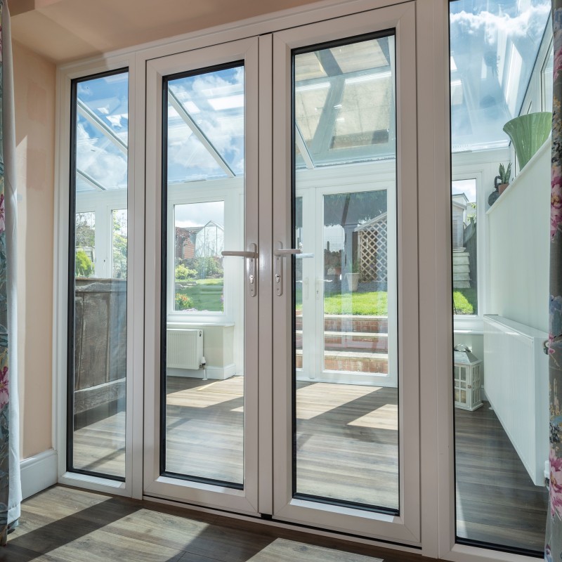 Anglian Aluminium Double (French) Doors - Made in Britain