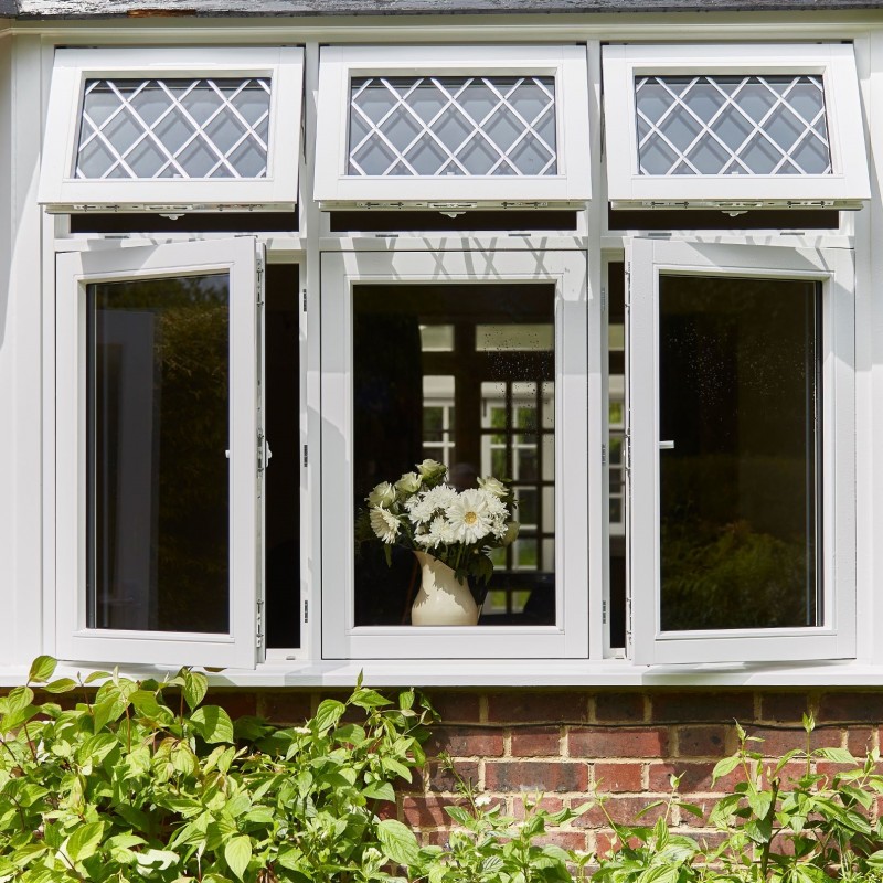 Anglian Timber Flush Casement Windows - Made in Britain