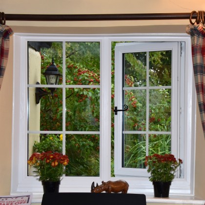 Anglian PVCU Double Glazed Casement Windows