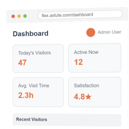 Flex – NPSA Certified Visitor & Pass Management Platform