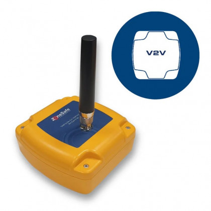 ZoneSafe V2V Proximity Warning System (Vehicle-to-Vehicle)