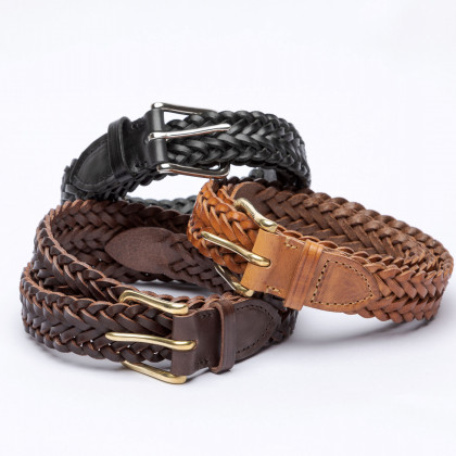 Plaited belt