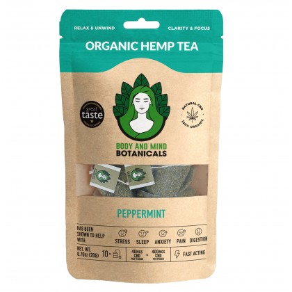 Organic Hemp Tea – Peppermint