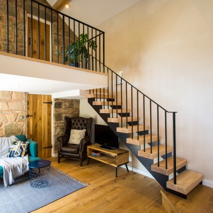 Steel and Timber Staircase