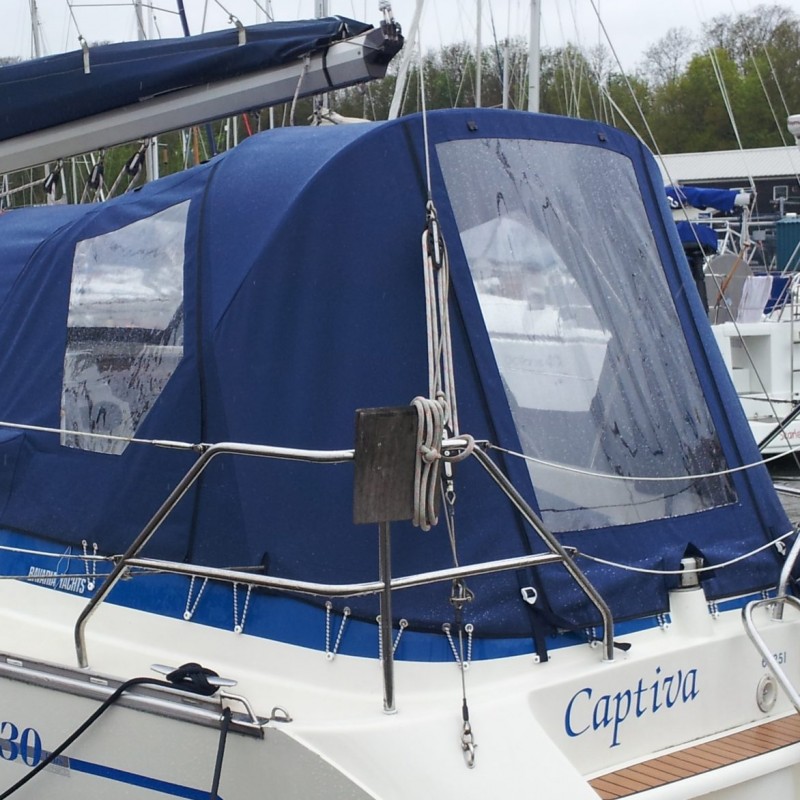 sailboat cockpit enclosure cost