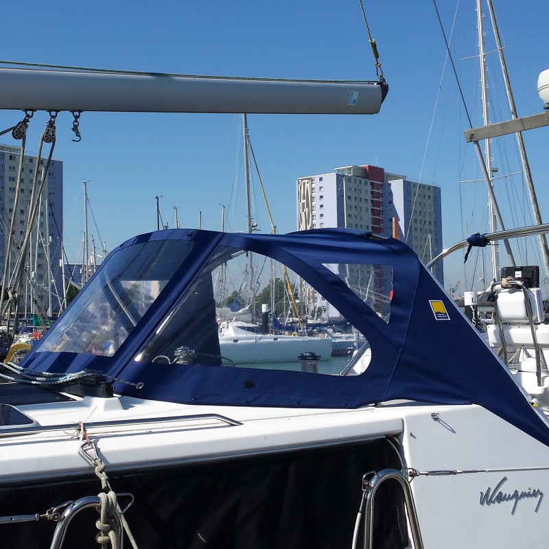 yacht sprayhood frame