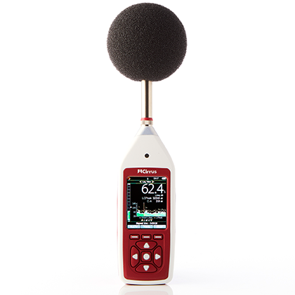 Optimus+ Red Noise at Work Sound Level Meter