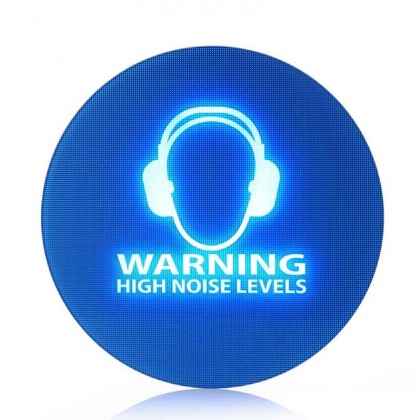 The SoundSign Noise Activated Warning Sign