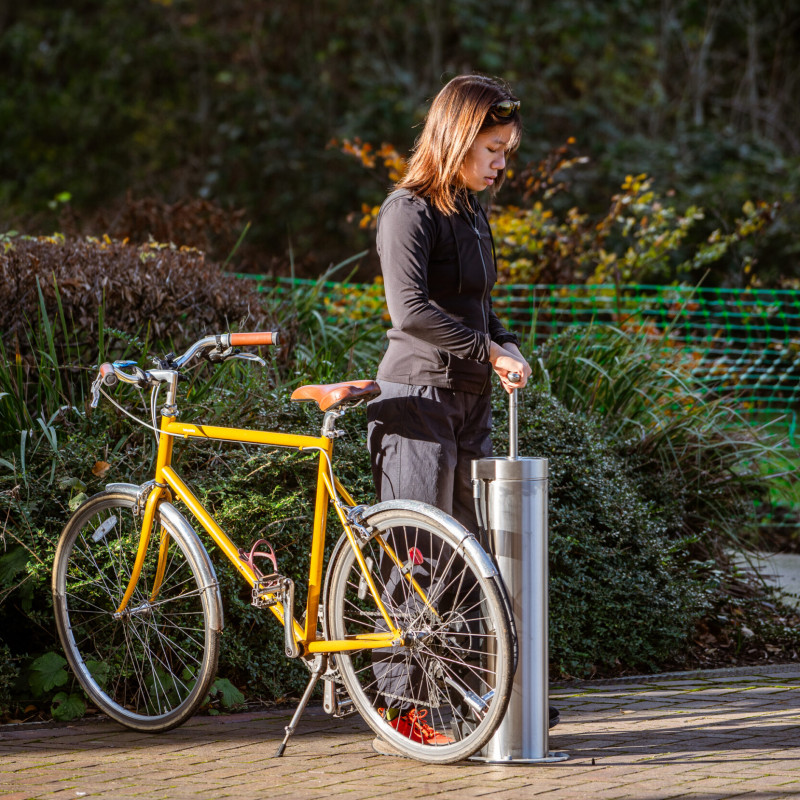 Public Bike Pump Made in Britain