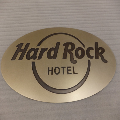 Metal Logo Signage