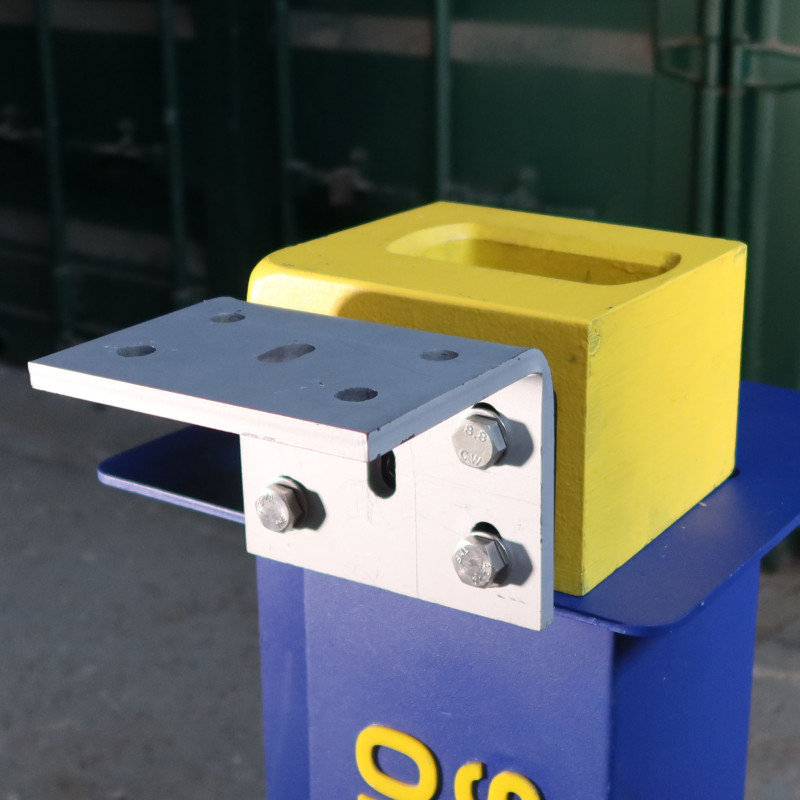 Angle Mounting Bracket for Shipping Containers - Made in Britain