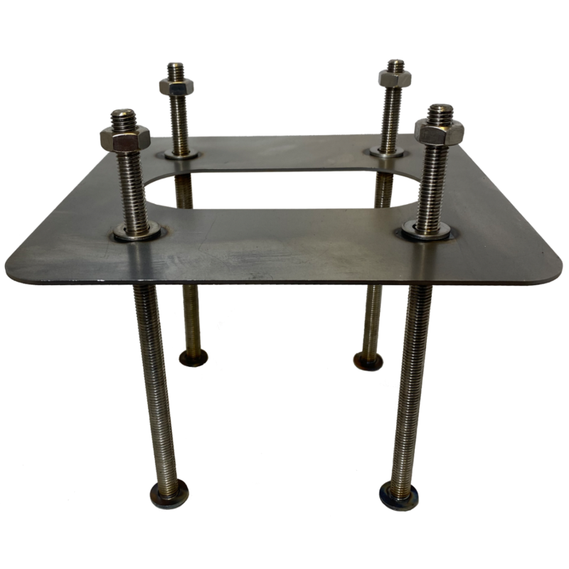 Simple Ground Anchor for 80mm Posts Made in Britain