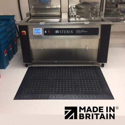 Anti-Slip Drainage Workstation Mat