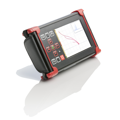 Eddy Current (EC) Non-destructive Testing (NDT) Flaw Detector with Rotary Capability