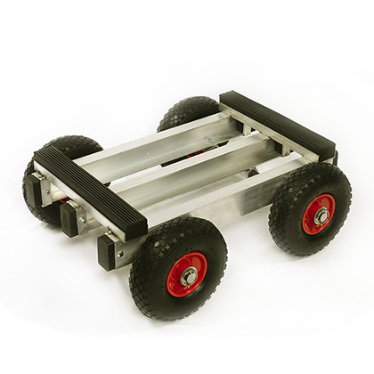 Evo Heavy Duty Aluminium Piano Trolley With Pneumatic Tyres