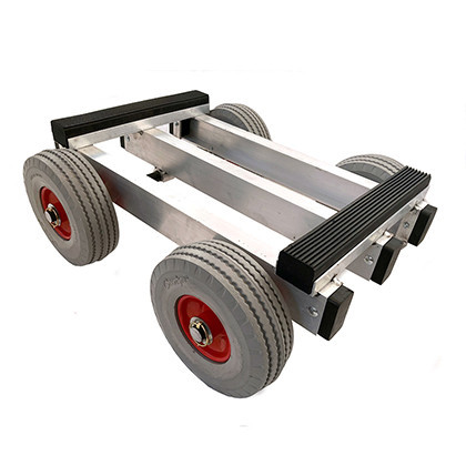 Evo Heavy Duty Aluminium Piano Trolley With Puncture-proof Tyres