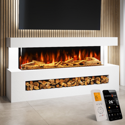 Davinci Electric Suite, Electric Fireplace Included, App Control, Made in Britan