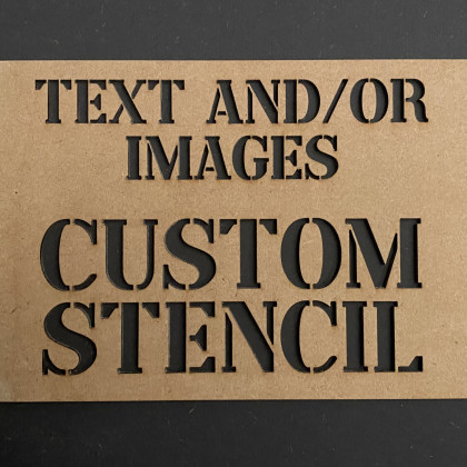 Personalised Custom Stencils