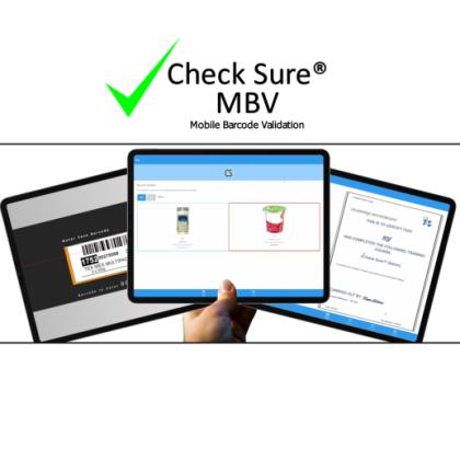 Check Sure® MBV (Mobile Barcode Validation):