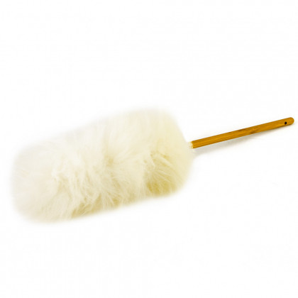 Real Lambswool Duster Tickling Stick