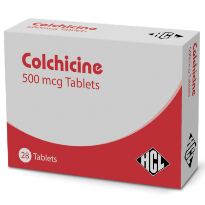 Halewood Colchicine Tablets BP 500mcg