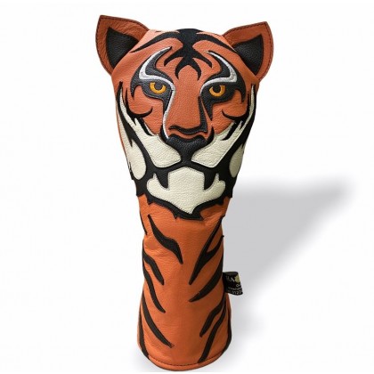 Premium Quality Tiger Golf Leather Headcover