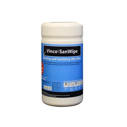 Vinco-SanWipe Hands & Surfaces Tub 100sheet