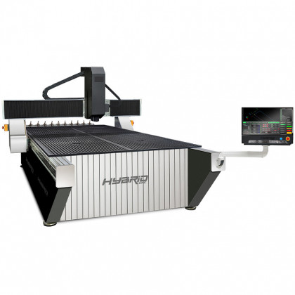 Hybrid ATC Granite 1220 - Large Format CNC Router & Milling Machine - 8x4 - 10 x Auto Tool Change