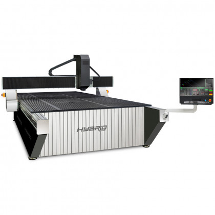 Hybrid QTC Granite 1530 - Large Format CNC Router & Milling Machine - 10x5