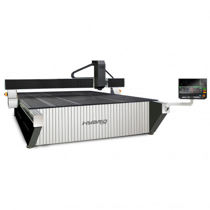 Hybrid QTC Granite 2030 - Large Format CNC Router & Milling Machine - 10x7