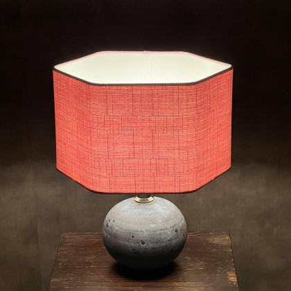 Hexagon Linen Lampshade