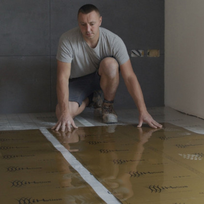 Underfloor Ceiling Infrared Electric Heating Film iH405PTC