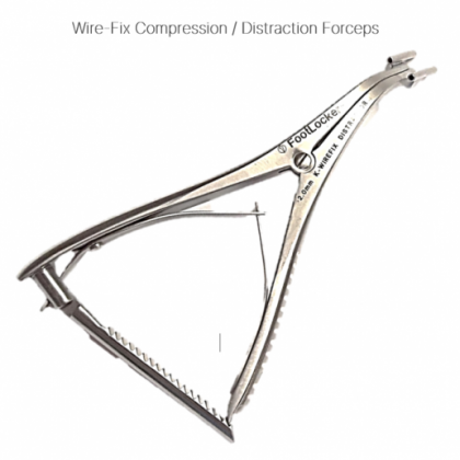 Wire-Fix Compression / Distraction Forceps & Pad Distractor Forceps