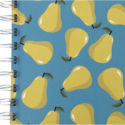 Fruit Notepad/Notebook 80gsm 70 Sheets (140 pages) Plain, Lined, Squared, Dotted, Lined Plain Combo