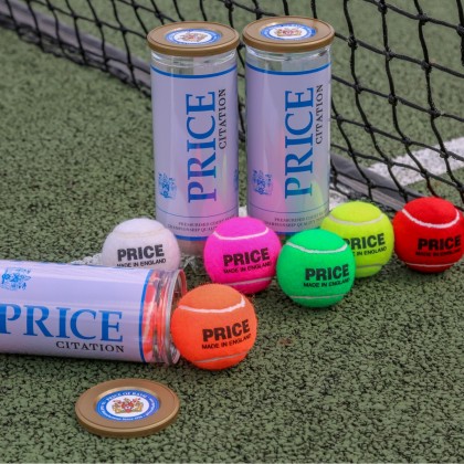 Price Citation Coloured Tennis Balls Limited Edition - Pressurised