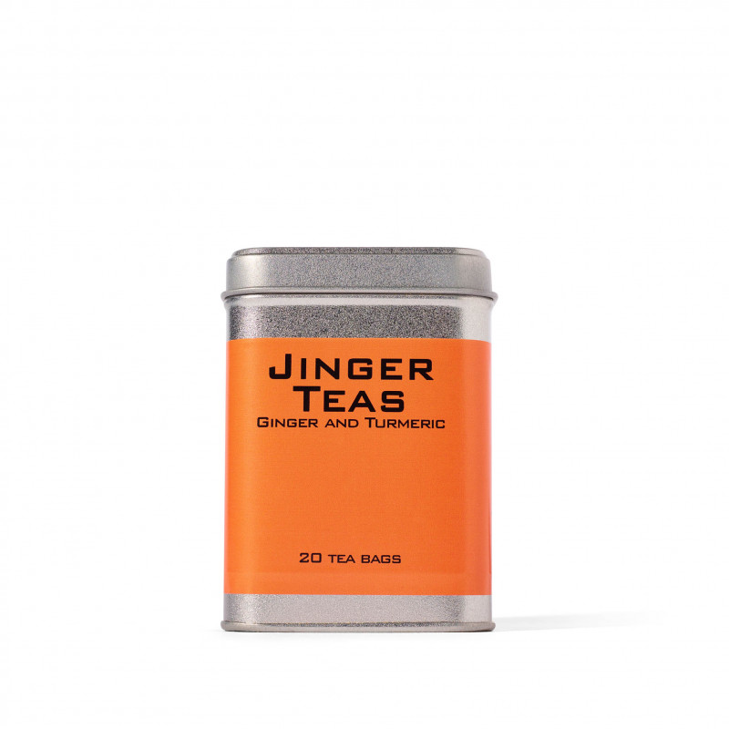 Turmeric & Ginger Tea - 20 Teabags - Made in Britain