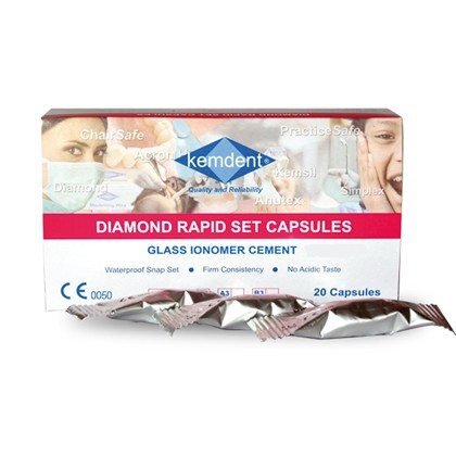 Diamond Rapid Set Capsules - Glass Ionomer Cement