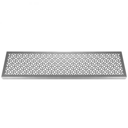 Oxo 304 Stainless Steel Channel Drain Grate 125 x 1000mm (5 Inch)
