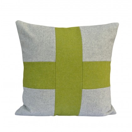"St. George Bosh" Cushion - Lime Green