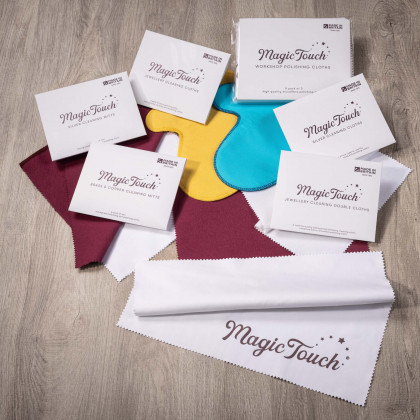 Superior Jewellery Duo & Superior Silver Cloths, Brass & Copper Cleaning Cloths,  Polishing  Cloths, DVD/CD Cleaning Cloths