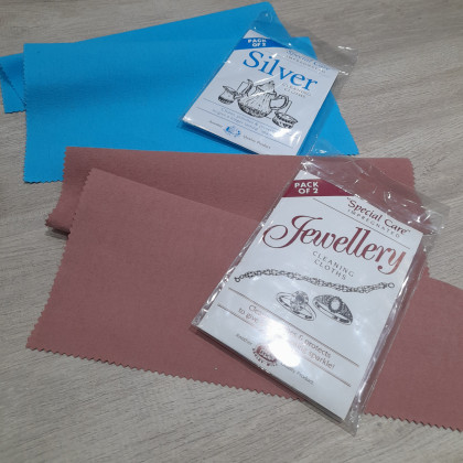 Silver and Jewellery Cleaning Cloths