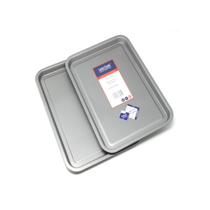 Baking Tray Twin Pack, British Made with Teflon Non Stick