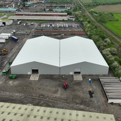 Temporary and Permanent Warehouse Buildings